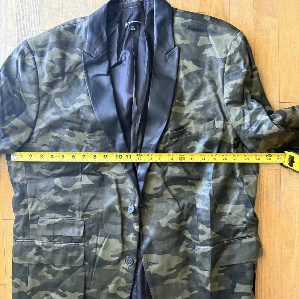 I.N.C. International Concepts Men's Slim-Fit Camouflage Blazer Size XXL